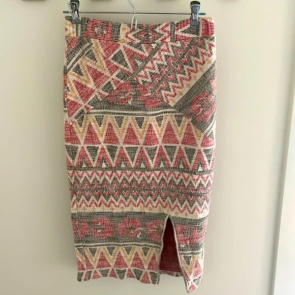 FREE PEOPLE Mendocino Midi Skirt Size XS - Picture 2 of 6